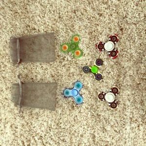 5 fidget spinners